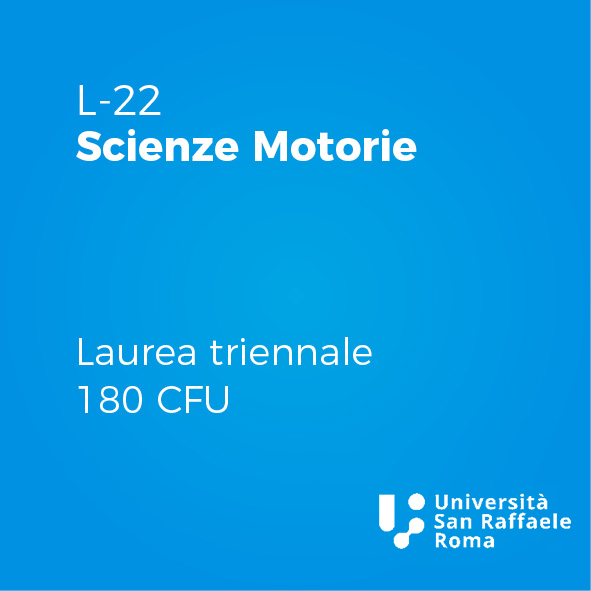 Laurea Triennale in Scienze Motorie (L-22)
